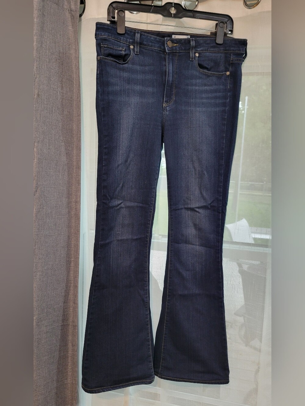 PAIGE Dark Flare Jeans